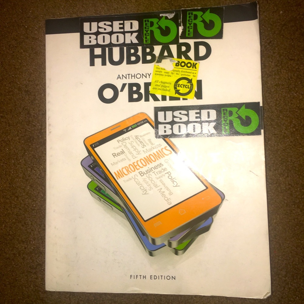 Microeconomics Textbook USED